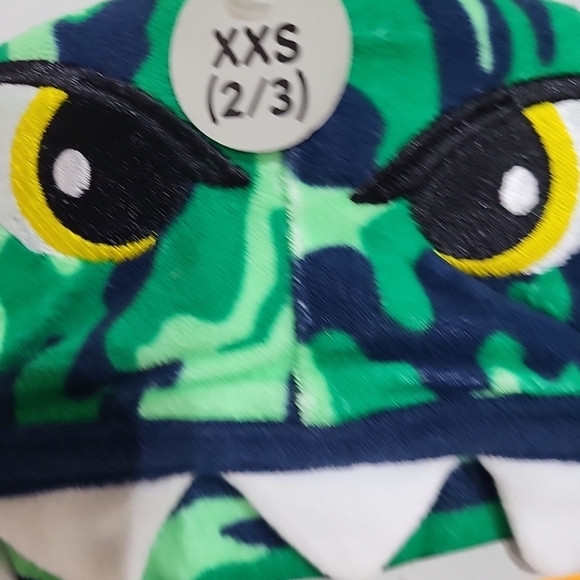 Member's Mark Kids XXS 2/3 Swim Lizard Robe Hooded Towel with Belt NWT Camo - Picture 5 of 7